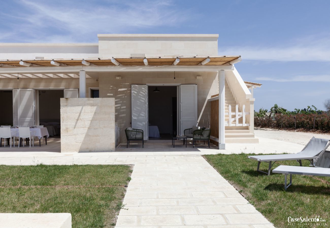 Villa a Otranto - Villa piscina vicino spiaggia 5 camere 5 bagni m391