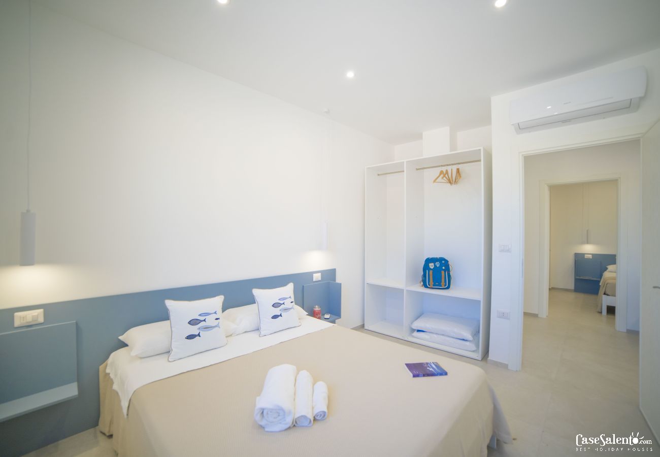 Appartamento a Lido Marini - Casa piscina privata e vista mare clima WiFi m620