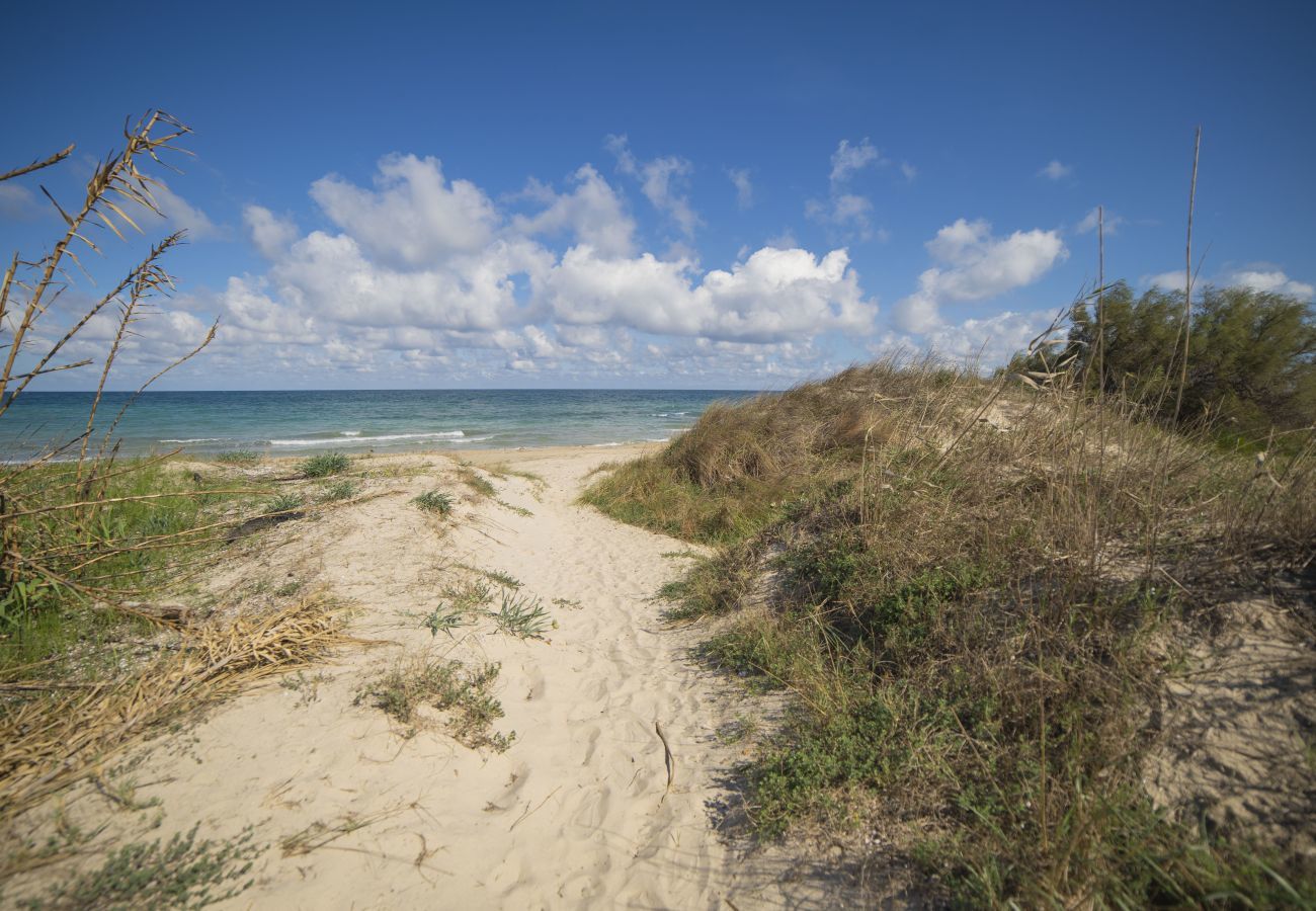 freistehendes Haus in Spiaggiabella - Zu verkaufen Villa direkt am Strand mit Garten v702